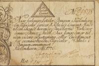 pA24c from Denmark: 1 Rigsdaler Courant from 1769